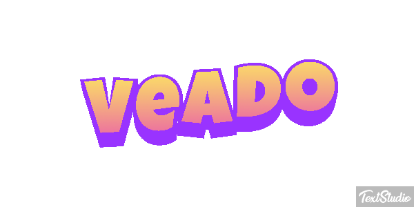 Veado Efeito do texto