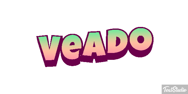 Veado Efeito do texto