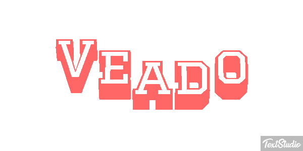 Veado Efeito do texto
