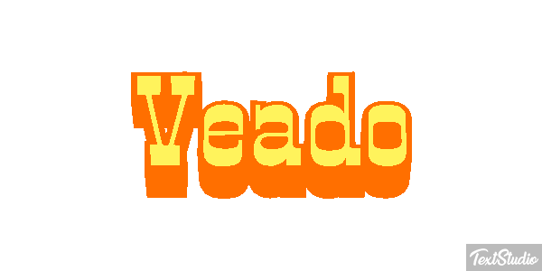 Veado Efeito do texto