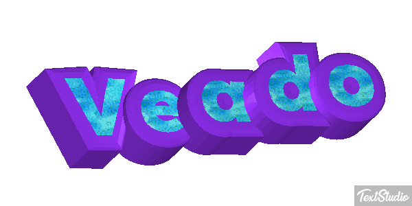 Veado Efeito do texto