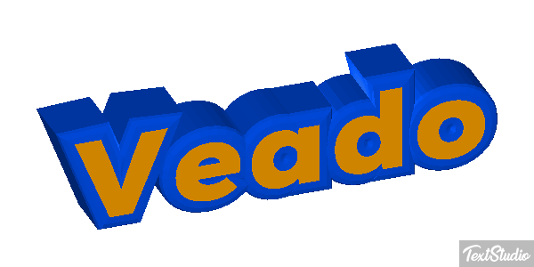 Veado Efeito do texto