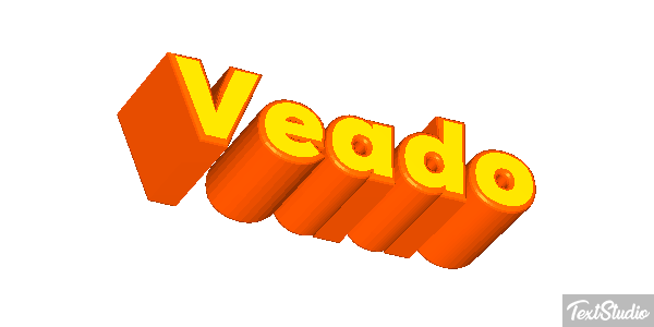 Veado Efeito do texto