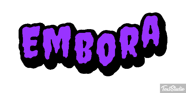 Embora Efeito do texto