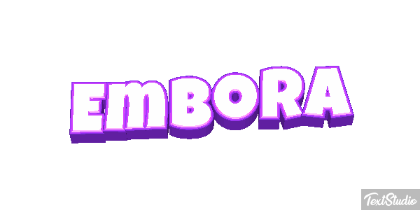 Embora Efeito do texto