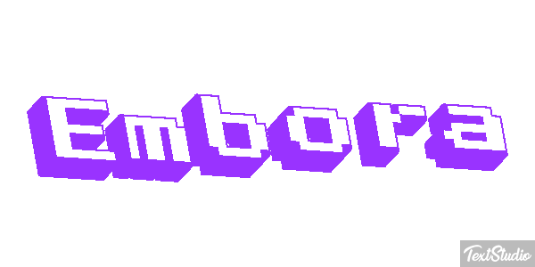 Embora Efeito do texto