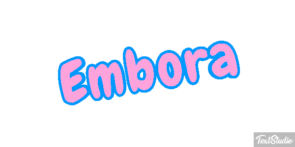 Embora Efeito do texto