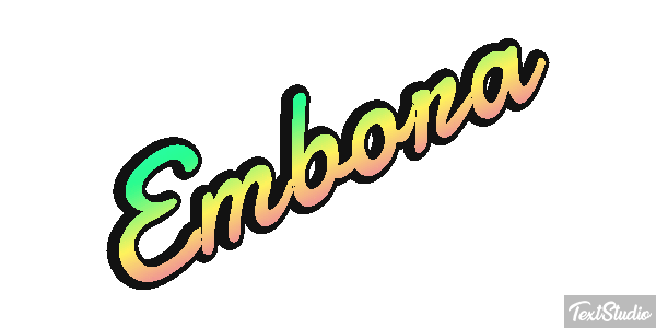 Embora Efeito do texto