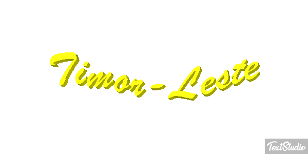 Timor-Leste Text effect