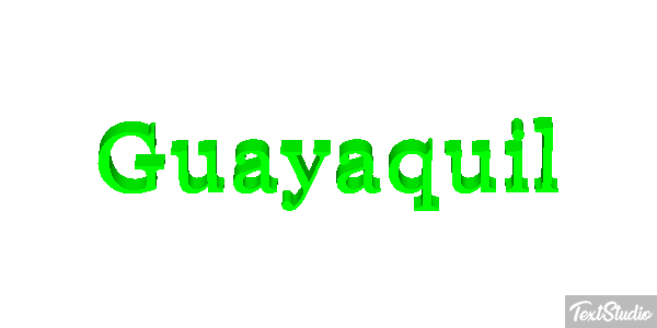 Guayaquil Efekt tekstowy