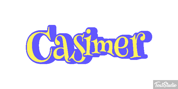 Casimer Text effect
