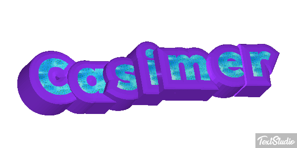 Casimer Text effect