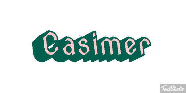 Casimer Text effect