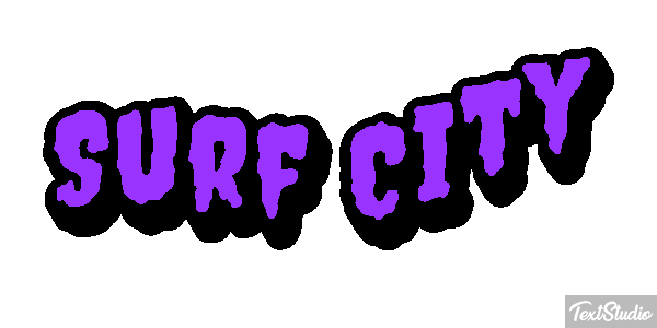 Surf City Efekt tekstowy