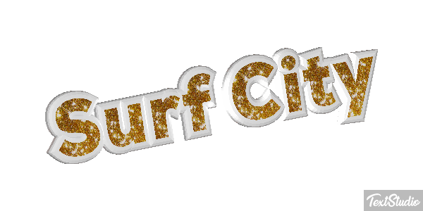 Surf City Efekt tekstowy