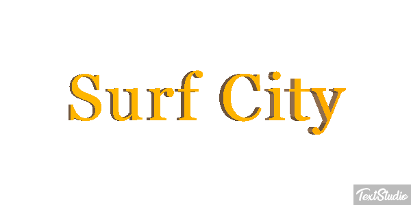 Surf City Efekt tekstowy