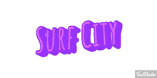 Surf City Efekt tekstowy