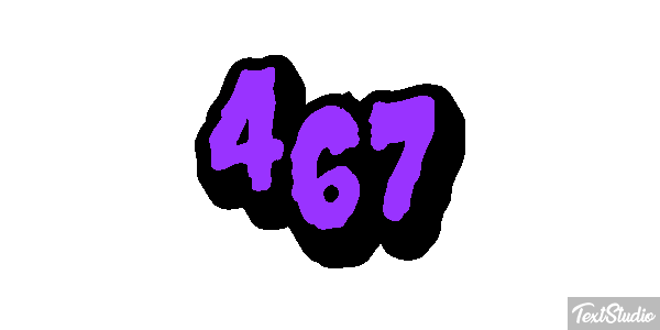467 Effet de texte