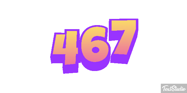 467 Effet de texte