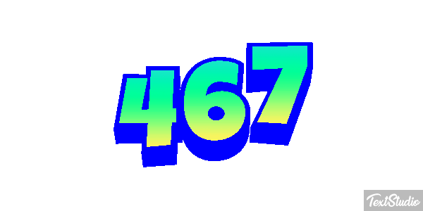 467 Effet de texte