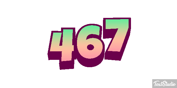 467 Effet de texte
