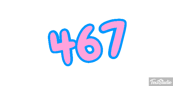 467 Effet de texte
