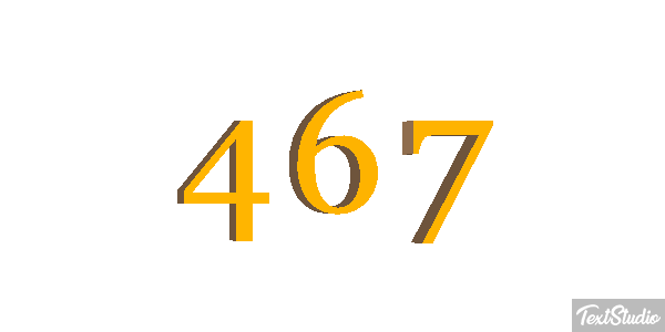 467 Effet de texte
