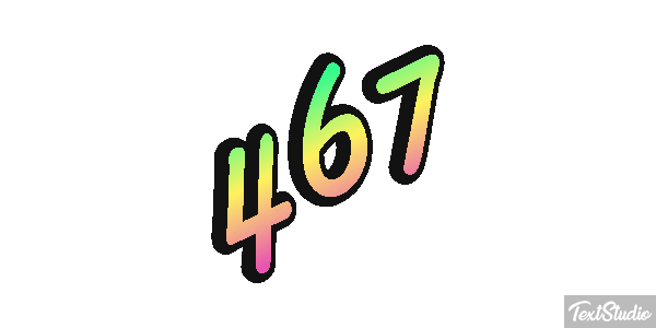 467 Effet de texte