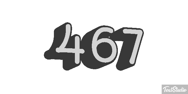 467 Effet de texte