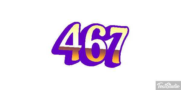 467 Effet de texte