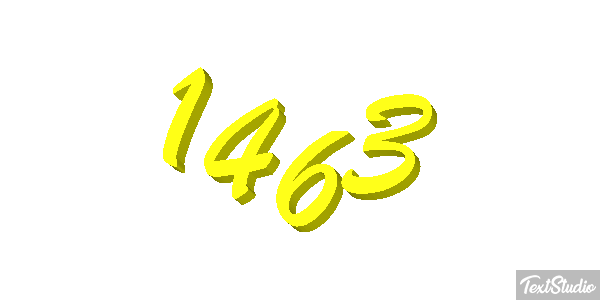 1463 Text effect