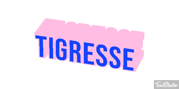 Tigresse Effet de texte