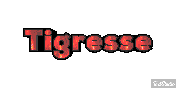 Tigresse Effet de texte