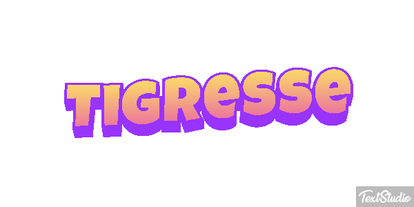 Tigresse Effet de texte