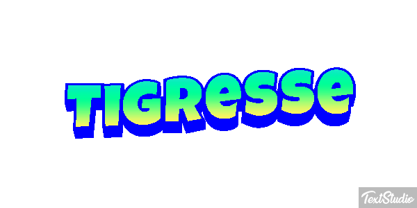 Tigresse Effet de texte