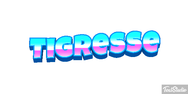 Tigresse Effet de texte