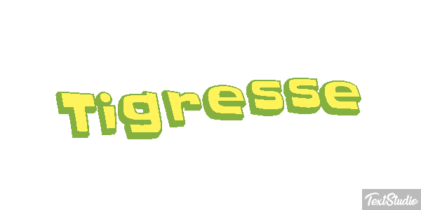 Tigresse Effet de texte