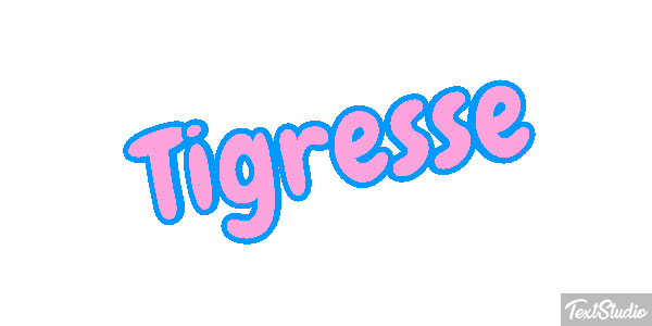 Tigresse Effet de texte