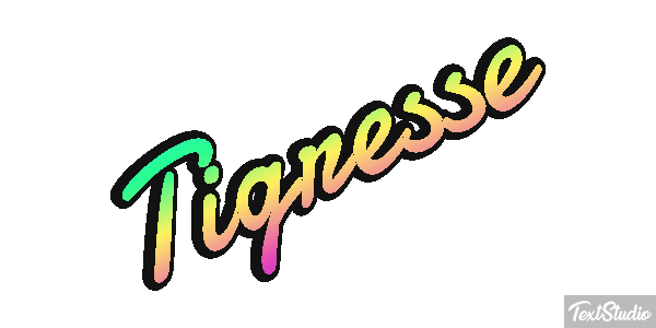 Tigresse Effet de texte