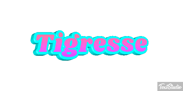 Tigresse Effet de texte