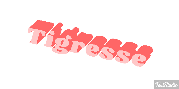 Tigresse Effet de texte