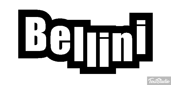 Bellini Text effect