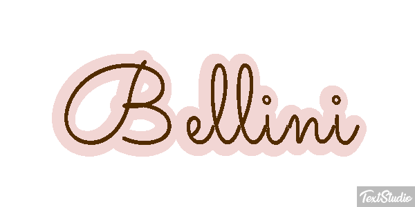 Bellini Text effect