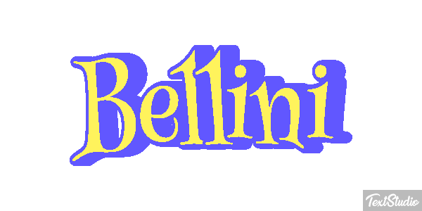 Bellini Text effect