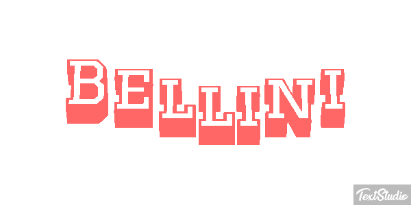 Bellini Text effect