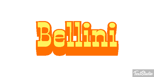 Bellini Text effect