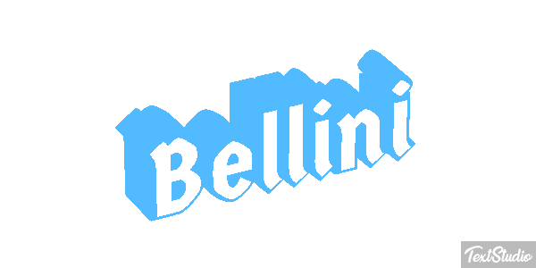 Bellini Text effect