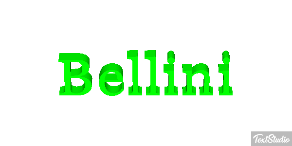 Bellini Text effect