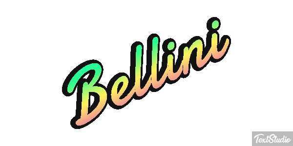 Bellini Text effect