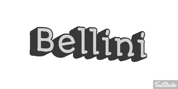 Bellini Text effect